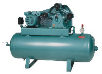 Air Compressor Single Phase 16 CFM 200 Litre Tank - Ranger Stork