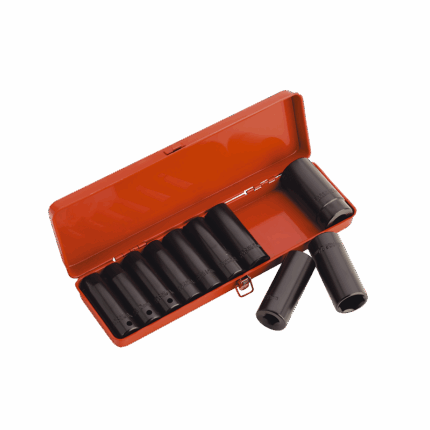 Impact Socket Set 10PC 1/2" Sq Drive Deep Metric - Ranger Stork