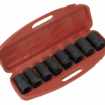 Impact Socket Set 8PC Deep 1"Sq Drive - Metric - Ranger Stork