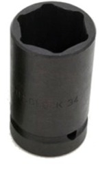Impact Socket Deep Disc-Lock 34MM 1" Drive - Ranger Stork