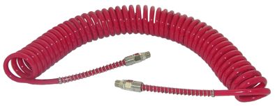 Air Hose Coiled 7.5M 8 X 12MM 1/4" BSP MALE - Ranger Stork