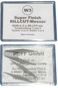 Tyre Regrooving Blades - Tyre Cutting Blades W3 - Ranger Stork