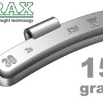 TRAX Wheel Weight for Alloy Wheels 15G BOX OF 100 - Ranger Stork