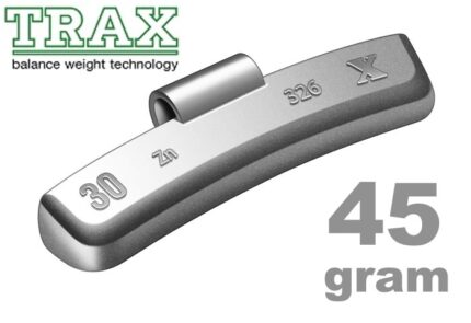 TRAX Wheel Weight for Alloy Wheels 45G BOX OF 50 - Ranger Stork