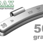 TRAX Wheel Weight for Alloy Wheels 50G BOX OF 50 - Ranger Stork