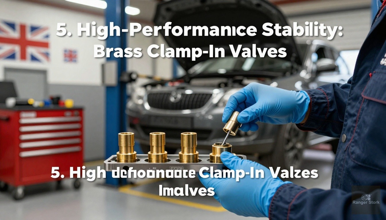 5. High-Performance Stability: Brass Clamp-In Valv - RangerStork UK