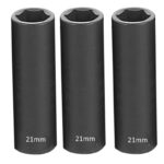 Ranger Stork 21mm x 1/2" Drive Deep Impact Socket (3-Piece Set)