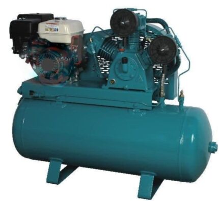 Ranger Stork HW25P-L Petrol Air Compressor with Loncin Electric Start - 200 Litre