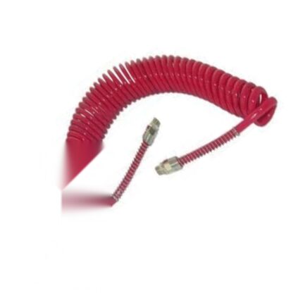 Ranger Stork Coiled Air Hose - 2.5m Working Length, 6.5x10mm, 1/4" BSP Male