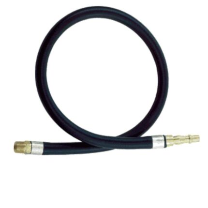 PCL Air Tool Leader Hose with 3/8" BSP & Large PCL Adapter - 0.5m