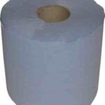 Ranger Stork Blue Centre Feed Paper Roll - 450 Sheets