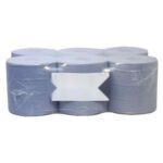 Ranger Stork Blue Centre Feed Paper Rolls (Pack of 6)