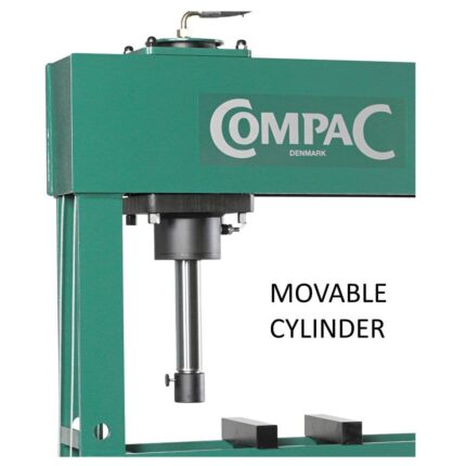 Compac FP16 16 Ton Hydraulic Workshop Press with Moveable Cylinder