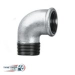 Ranger Stork 1/4" BSP Malleable Iron Galvanised Elbow Fitting
