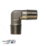 Ranger Stork 1/4" BSP Male to Male Plated Elbow Fitting