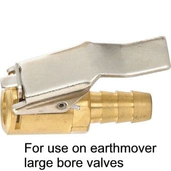 Ranger Stork Euro Single Clip-On Tyre Valve Connector (Open End) - SKU 104285