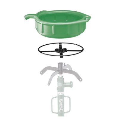 Compac TJ525 Fluid Drain Pan with Adapter - 18.9 Litre Capacity