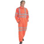 Ranger Stork High Visibility 3279 GO/RT Polycotton Coverall - XXL