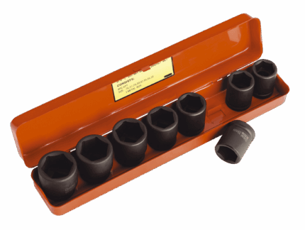 Ranger Stork 8pc 3/4" Sq Drive Metric Impact Socket Set