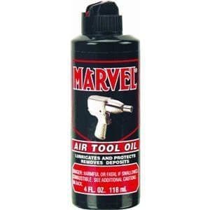 Marvel Air Tool Oil 4oz with Spout - Premium Lubrication for Air Tools