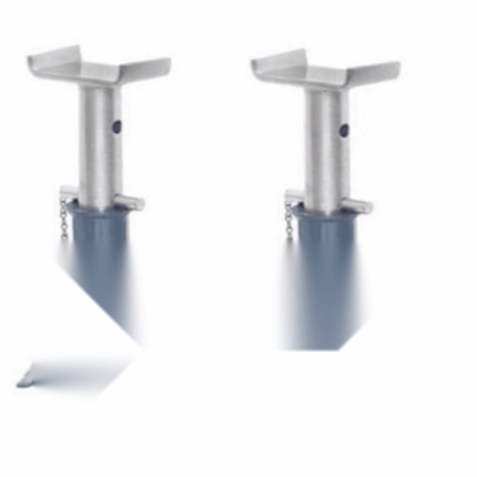 Melco AS45 Heavy-Duty Axle Stands (24,000 kg per pair)