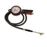 MICHELIN Eurodainu Tyre Inflation Gauge with 3m Hose & Twin Clip-on Connector