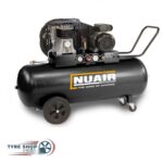Nuair NB3800B-PRO/200 FM3 Mobile Air Compressor - 150L, 13.95 CFM, 3HP