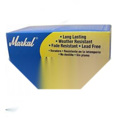 Markal B Paintstik Yellow - 12 Pack | Permanent Marking for Tyre Professionals