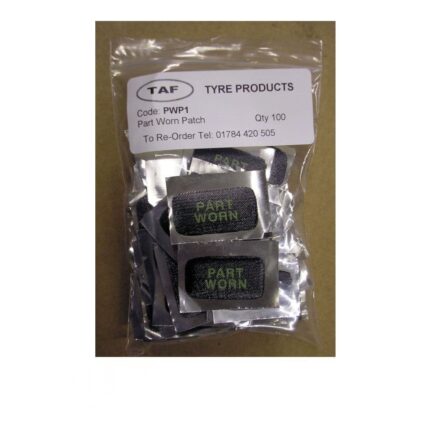 TAF Part Worn Tyre Marking Patches - Pack of 100