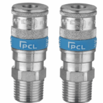 PCL Vertex Air Coupling 1/2" BSP Male Thread - Twin Pack