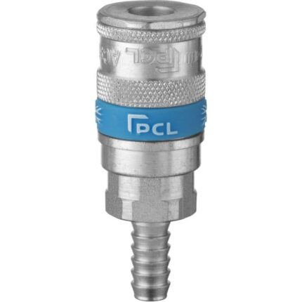 PCL Vertex Coupling 8mm Hosetail - Double Action Trailing Hose Connector