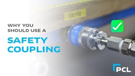 PCL Safeflow SC2 Safety Coupling - Premium Air Connector for Workshops