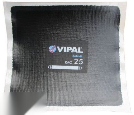 Vipal RAC25 Radial Tyre Repair Patch 115 x 125mm (10 Pack)