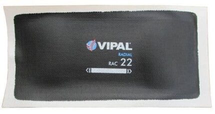 Vipal RAC22 Radial Tyre Repair Patch 75 x 165mm (10 Pack)