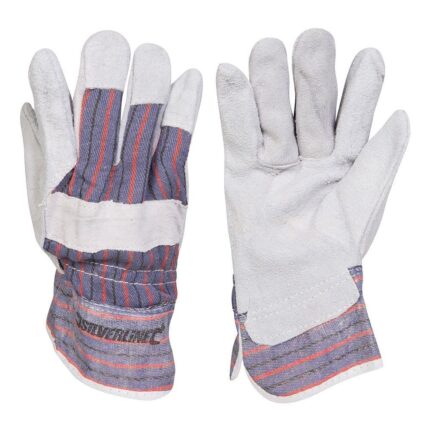 Ranger Stork Chrome Leather Rigger Gloves - SKU 113008