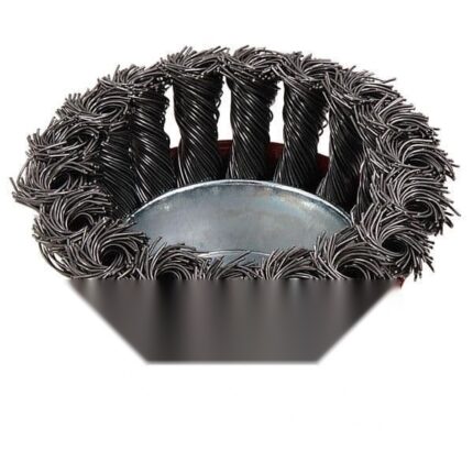 TAF 85mm Rotary Twist Knot Wire Brush M14 Thread