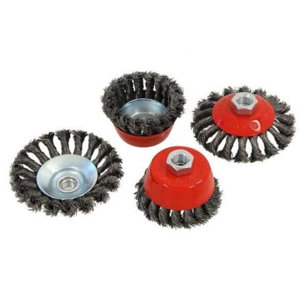 Ranger Stork Rotary Wire Brush Set - 4 Piece (M14 x 2)