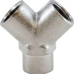 Ranger Stork 3-Way Female Socket Y-Piece, 3/8" BSP