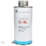 Rema Tip Top SC-BL Special Blue Cement - 200g Can with Brush
