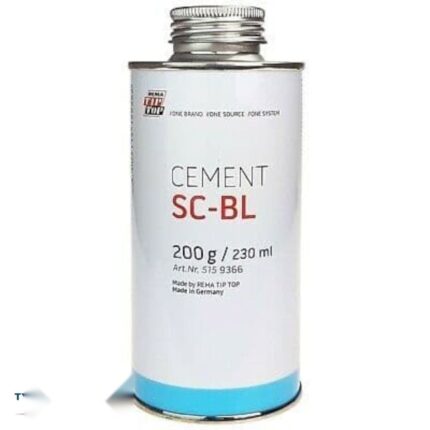 Rema Tip Top SC-BL Special Blue Cement - 200g Can with Brush
