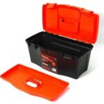 Tactix 320100A 50cm (19.5 Inch) Plastic Toolbox with Organiser Compartments