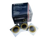 Vipal R-00 Inner Tube Repair Patches - 30mm Round (Box of 100)