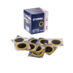 Vipal R01 Inner Tube Repair Patches - 40mm Round (Box of 100)
