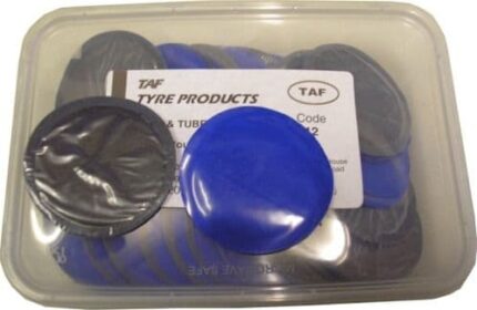 TAF Round Tyre Repair Patches - 45mm (Pack of 50)