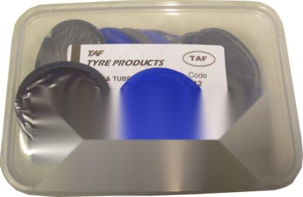TAF Round Inner Tube Repair Patches - 45mm (Box of 80)