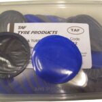 TAF Tyre Products Round Inner Tube Patches - 85mm (Box of 25)