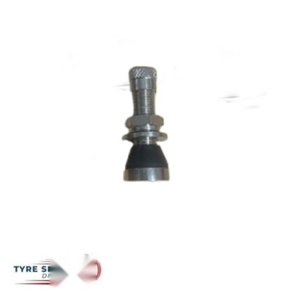 Ranger Stork Metal Tyre Valve - Slim Profile, Nickel Plated