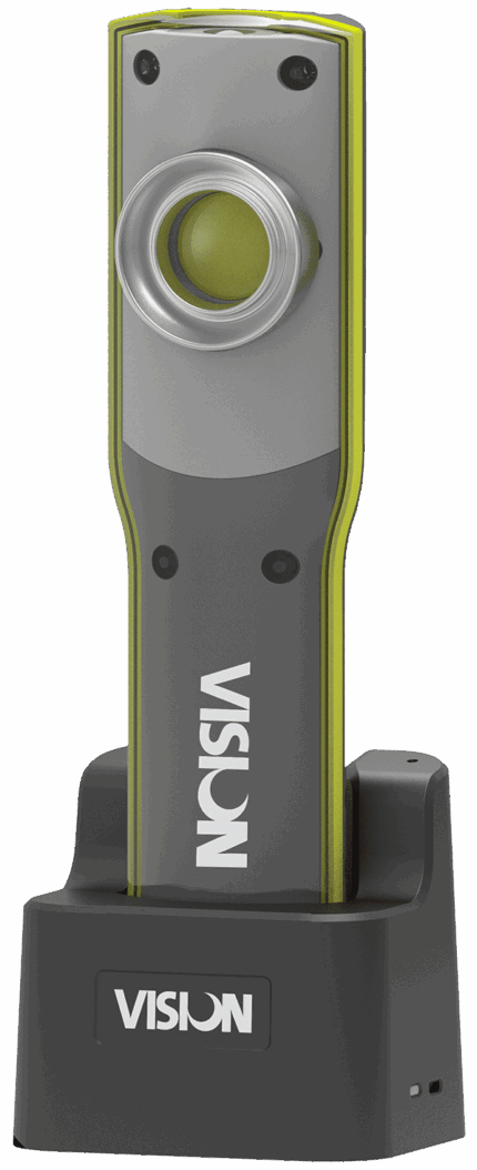 VISION EHL302 1,000lm COB Hand Lamp with Charging Dock