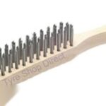 Ranger Stork 4-Row Wire Brush with Wooden Handle